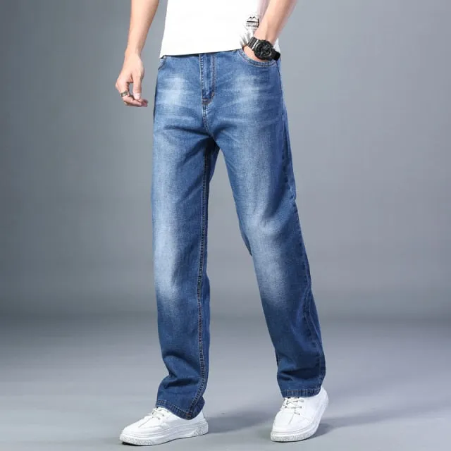 7 Colors Available Men's Thin Straight-leg