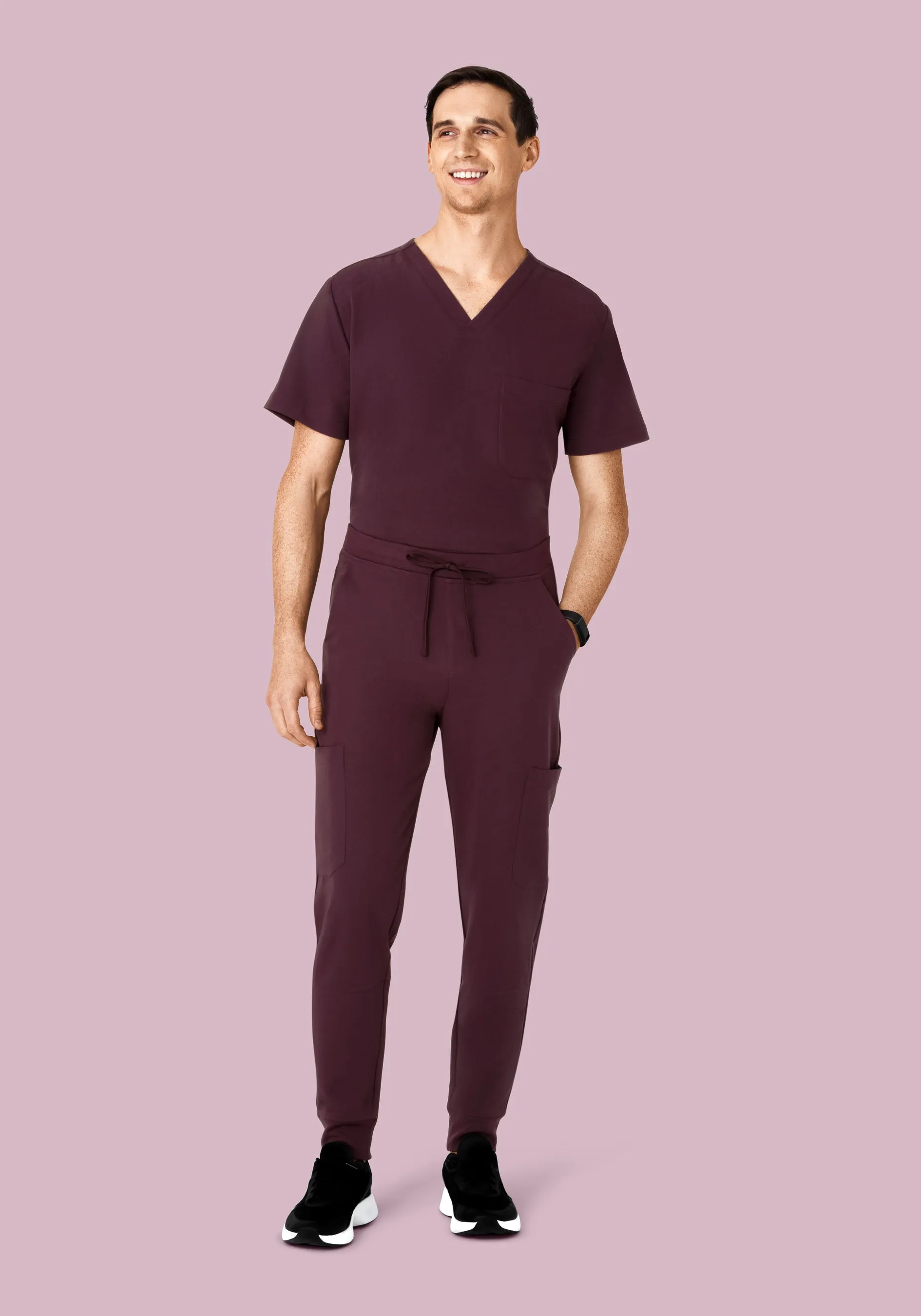 7 Pocket Joggers Merlot