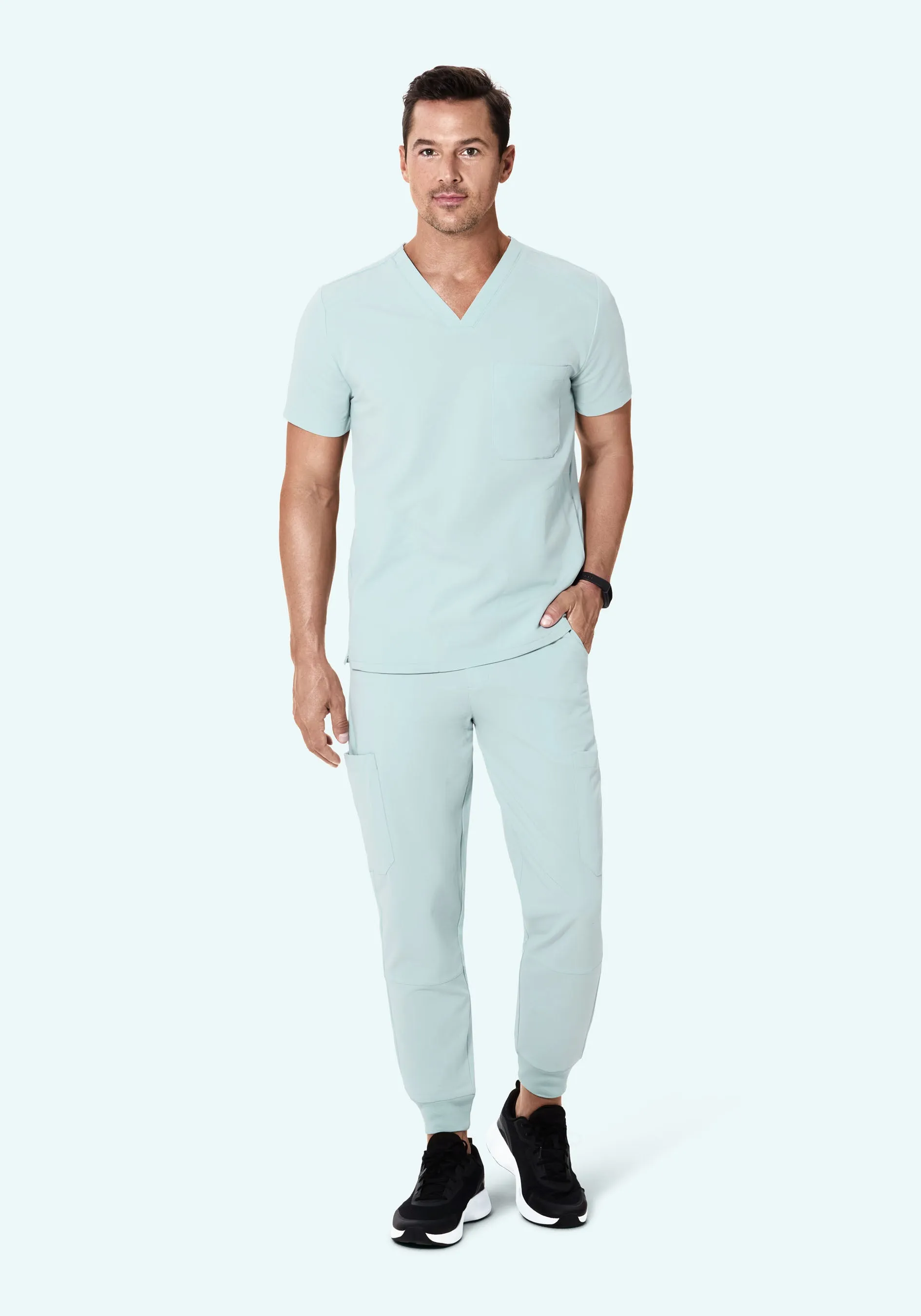 7 Pocket Joggers Sky