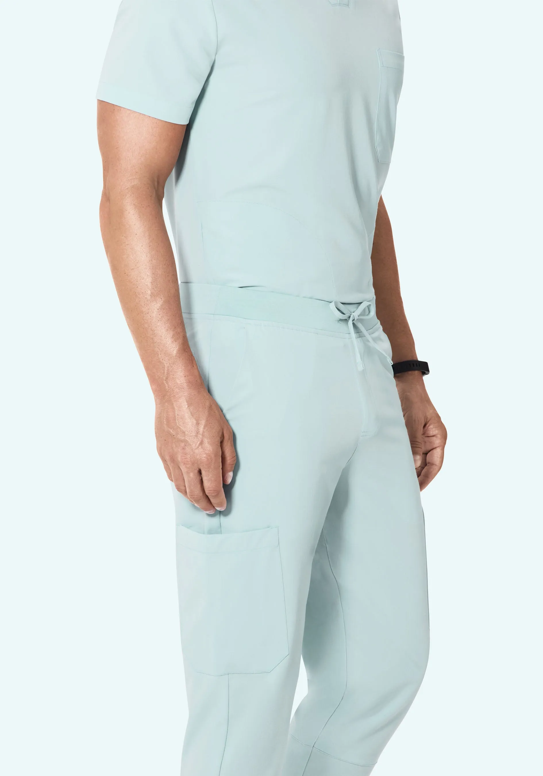 7 Pocket Joggers Sky