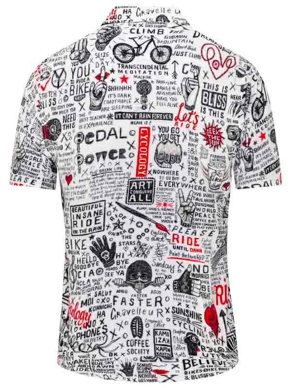 Bike Graffiti  Gravel Shirt