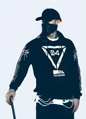 Black Punk Hoodie