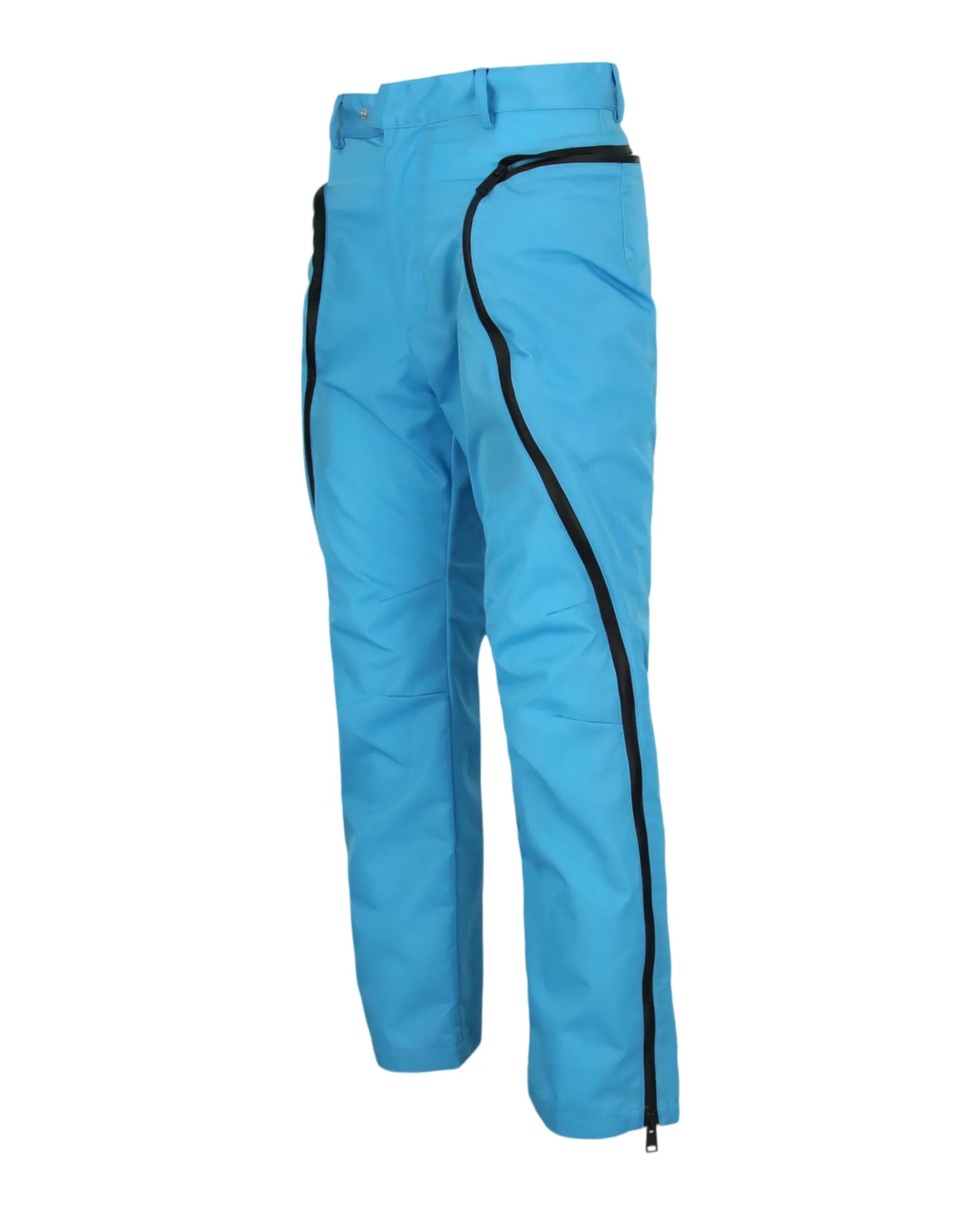 Bottega Veneta Mens Nylon Straight-Leg Pants