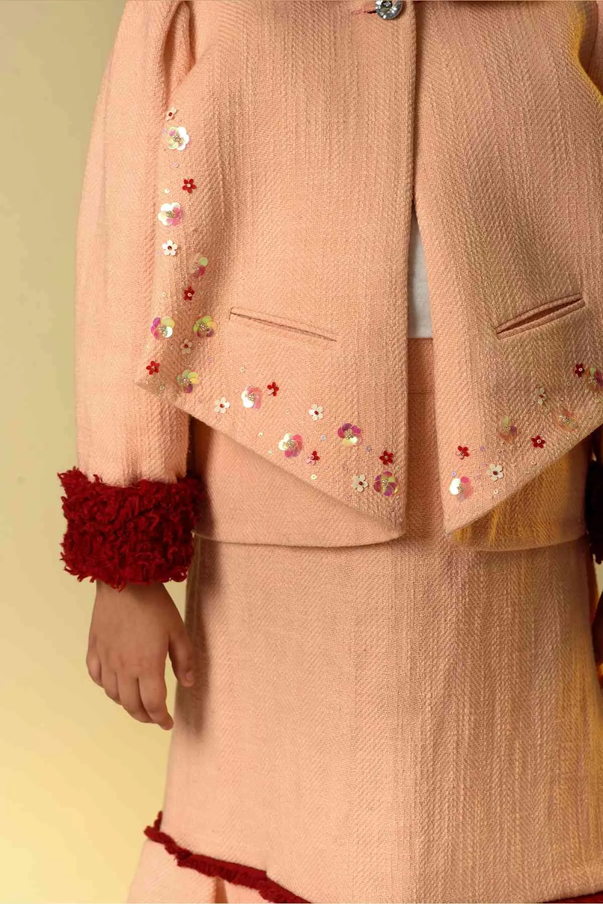 Classic Blazer & Skirt Set