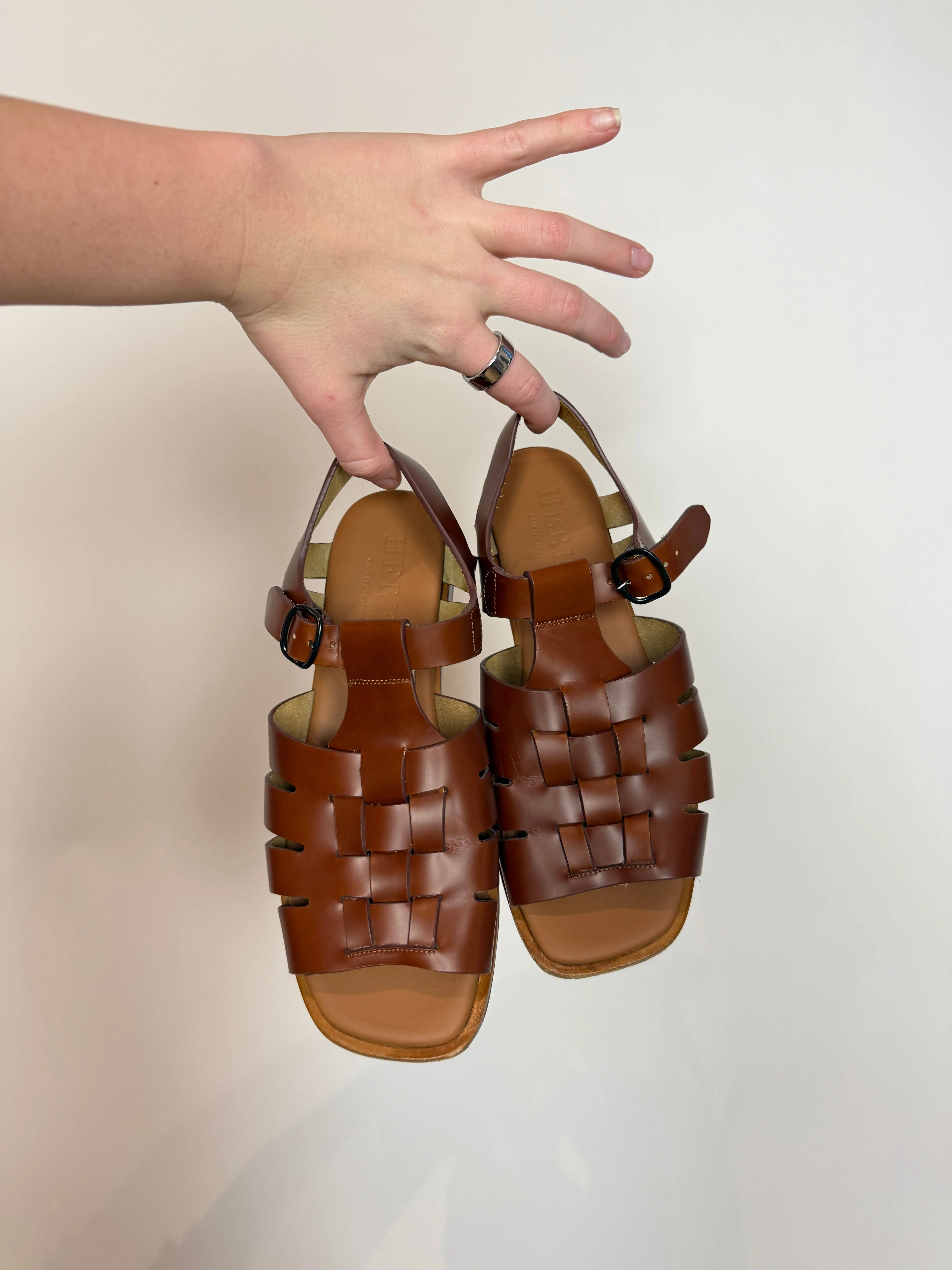 Closed Clos Ecru Sandal (40)