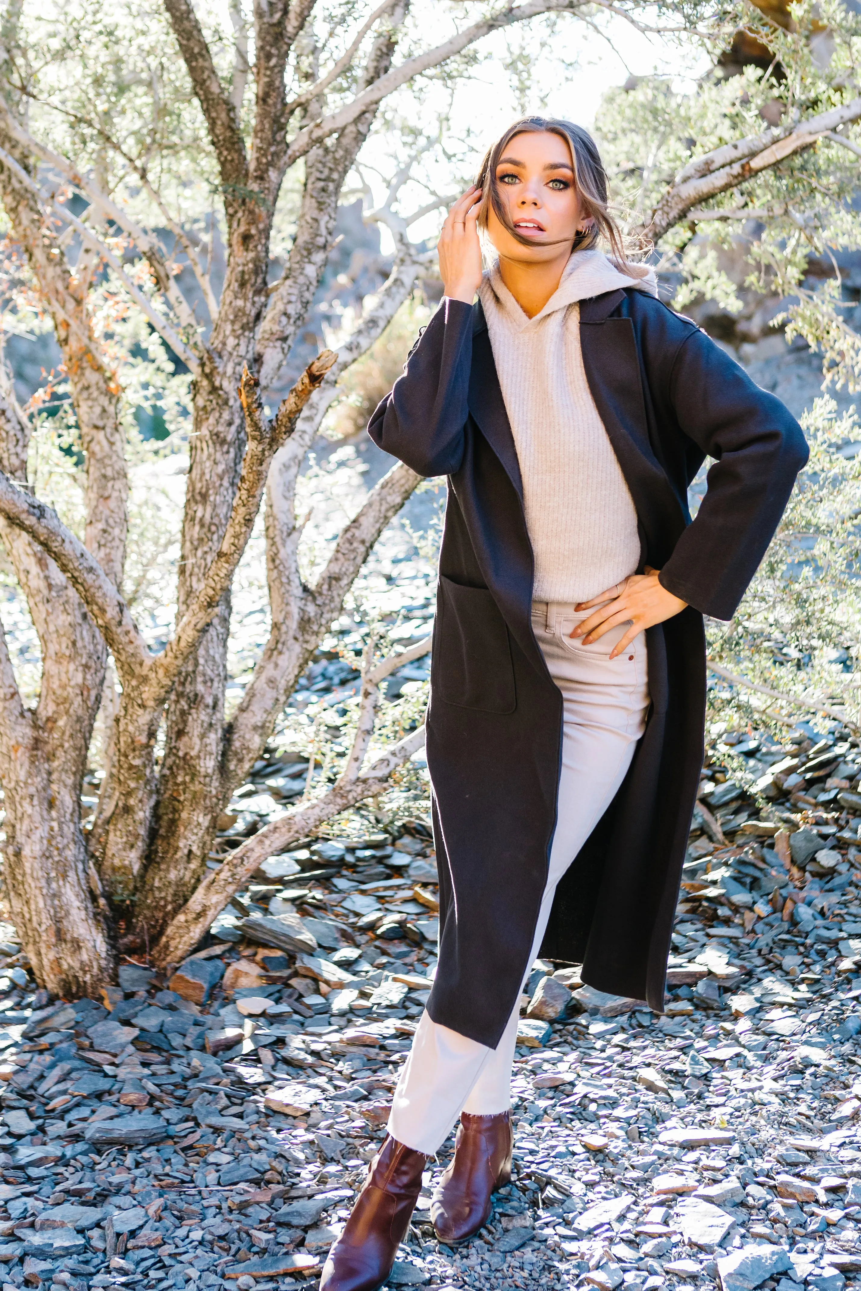 Cormac Longline Open Coat