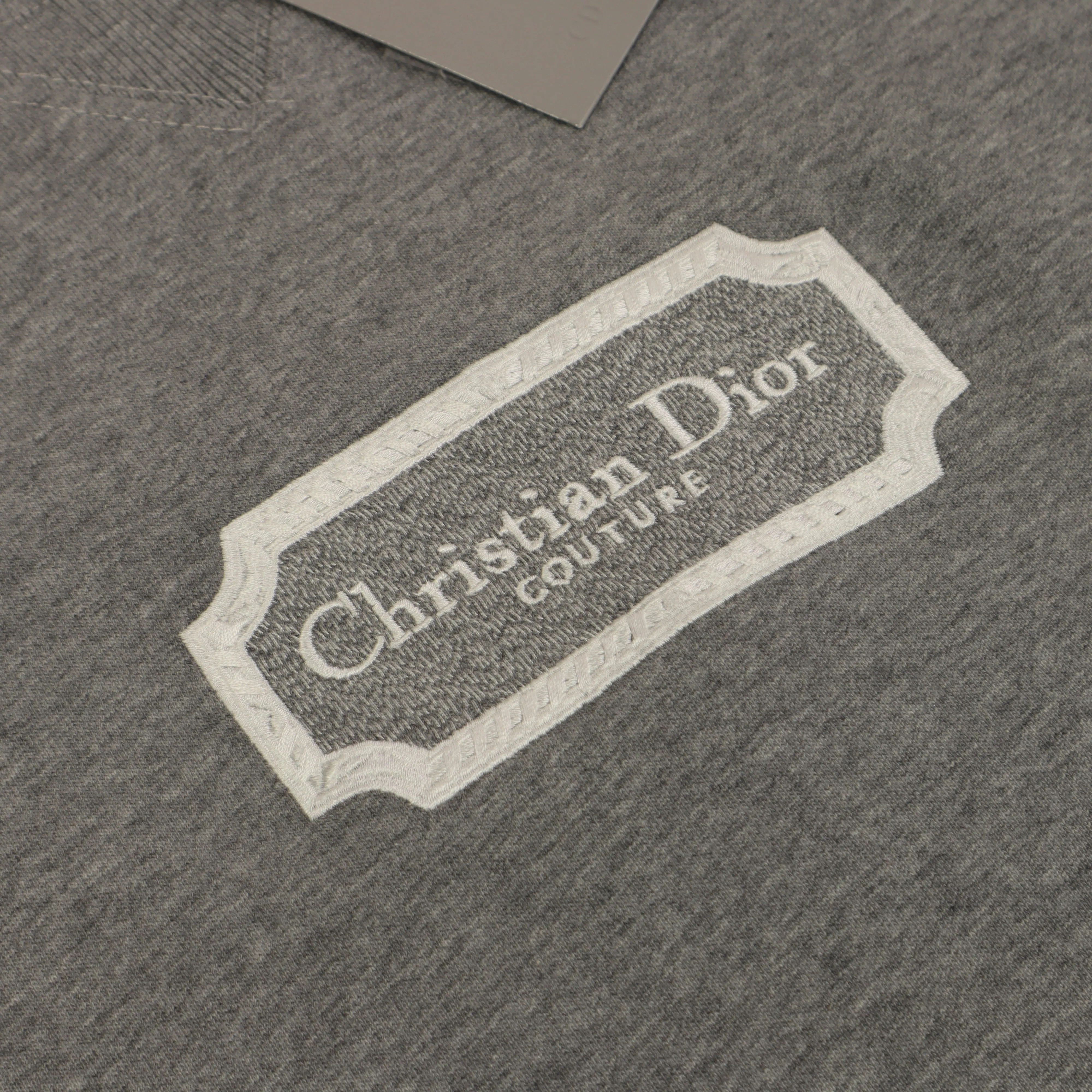 Couture Relaxed-Fit T-Shirt Grey