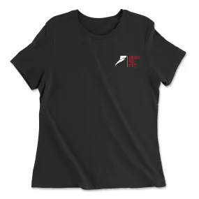 CrossFit Free State Pocket (White) Womens - Relaxed Jersey T-Shirt