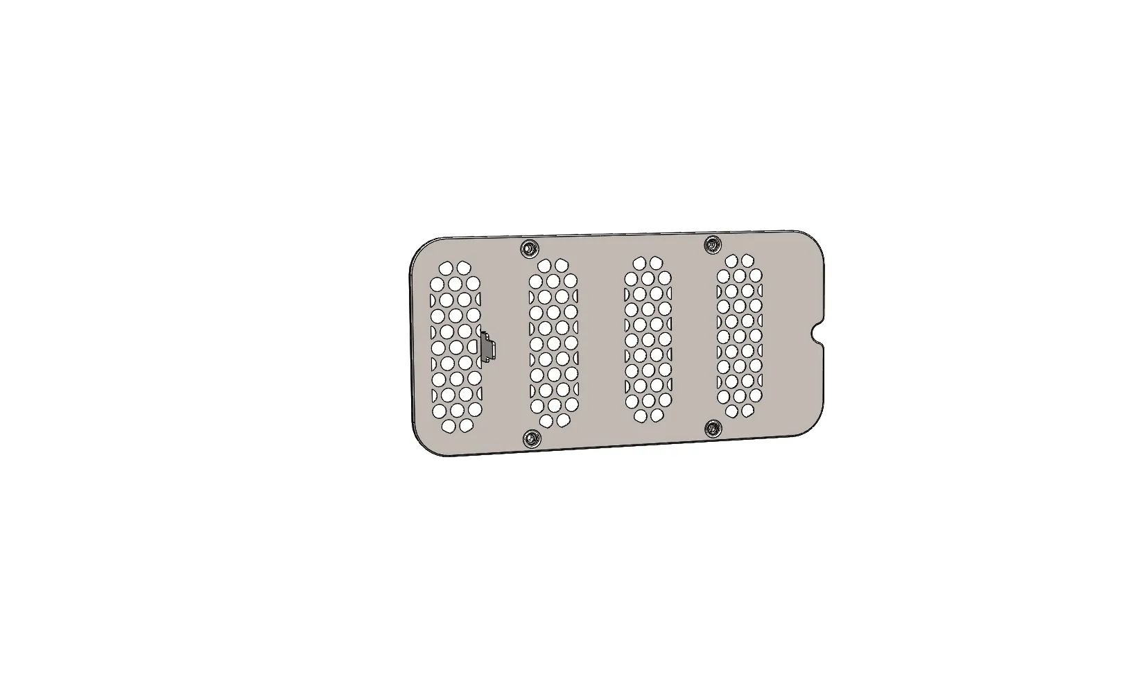 Damper, Front Door 2175