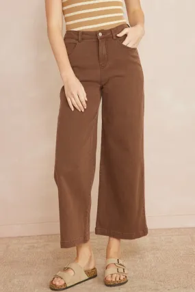 Days Like These Brown Denim Pants