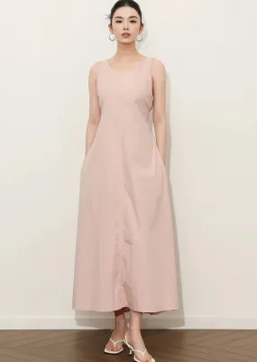 DESIGN CUT-OUT WAIST DRESS