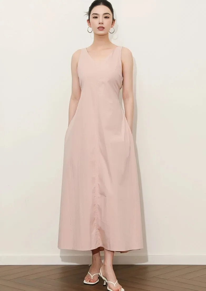 DESIGN CUT-OUT WAIST DRESS