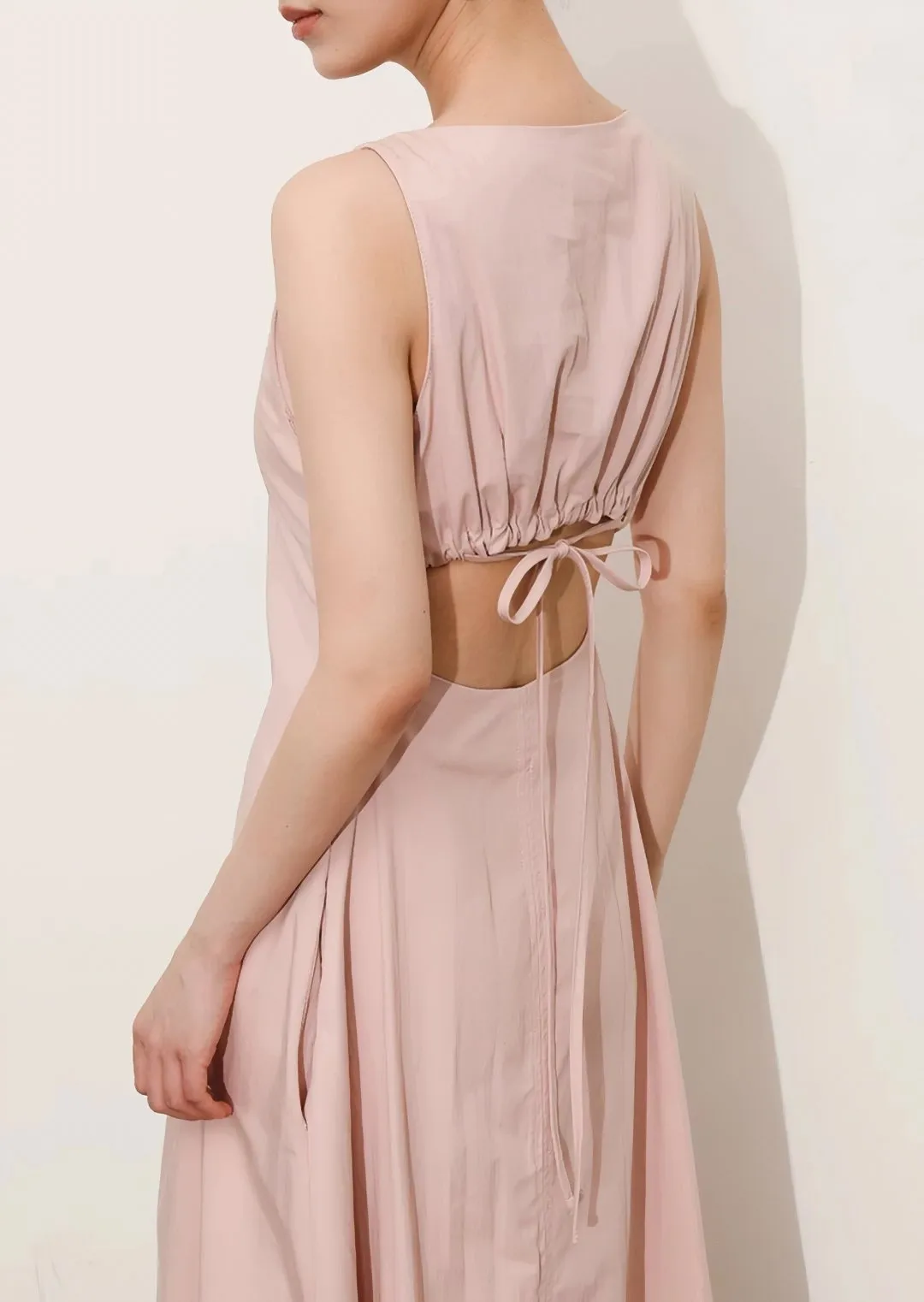 DESIGN CUT-OUT WAIST DRESS
