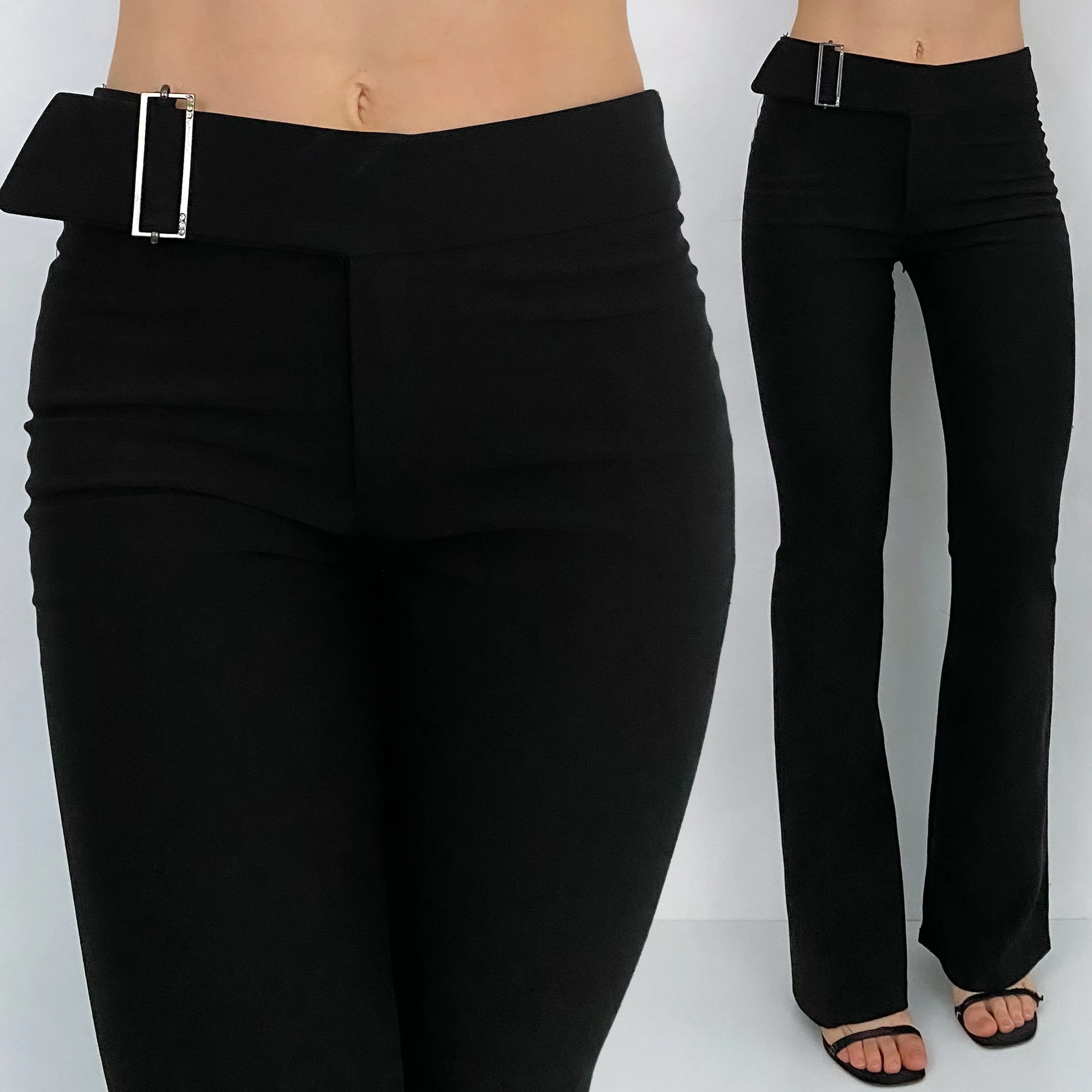Early 2000's Buckle Trouser - XS