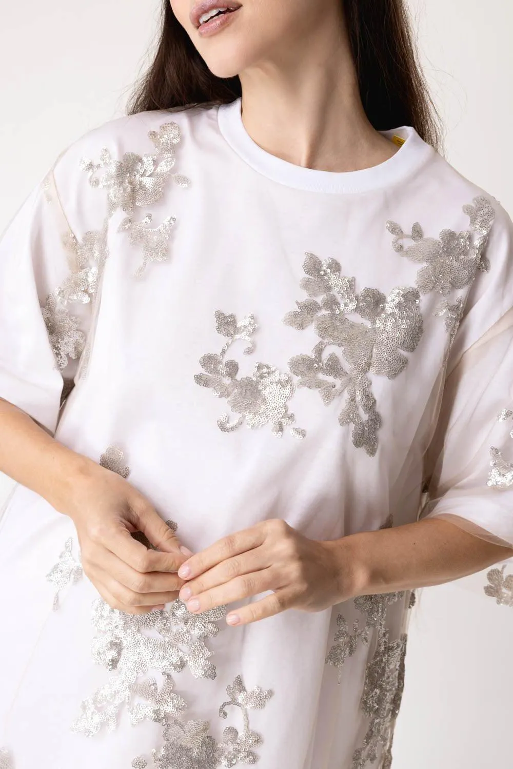 Embellished Relaxed Tee