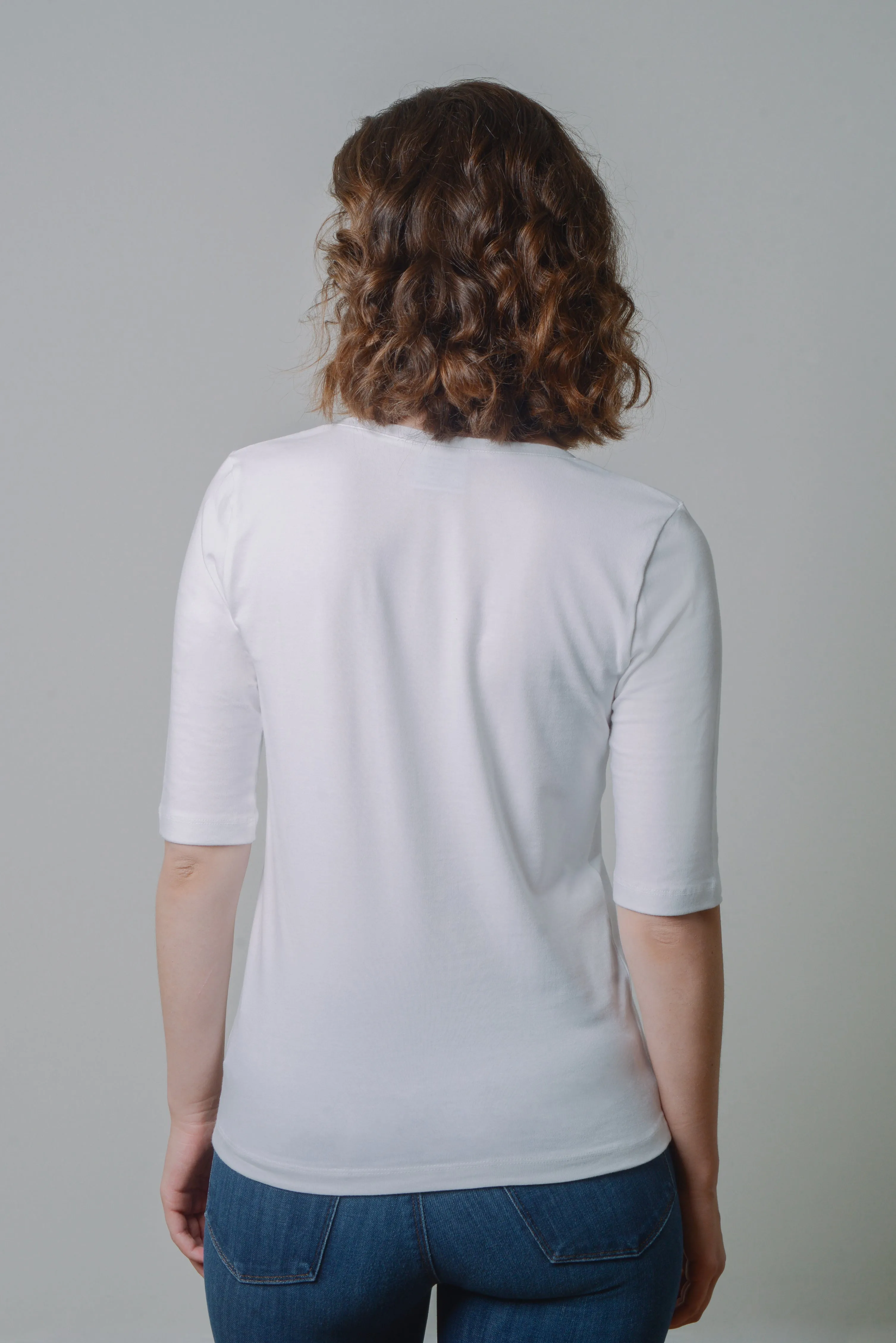EMMA-SQUARE NECK SHORT SLEEVE T-SHIRT