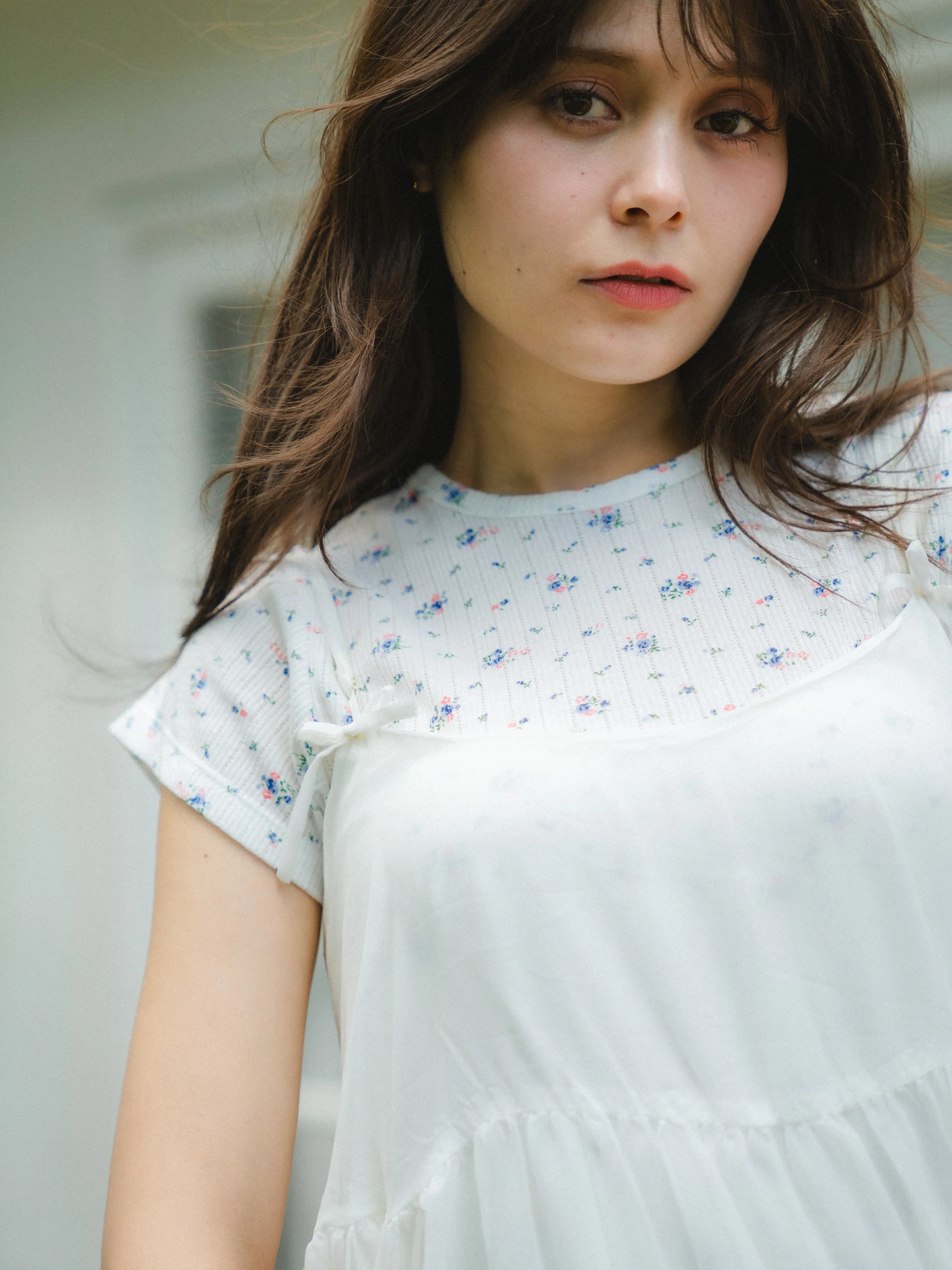 Feminine Tiered Long Dress