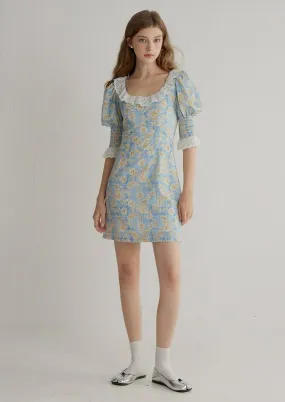 FLORAL LACE DRESS