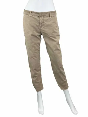 Frank & Eileen Khaki Cropped Pants Size 8