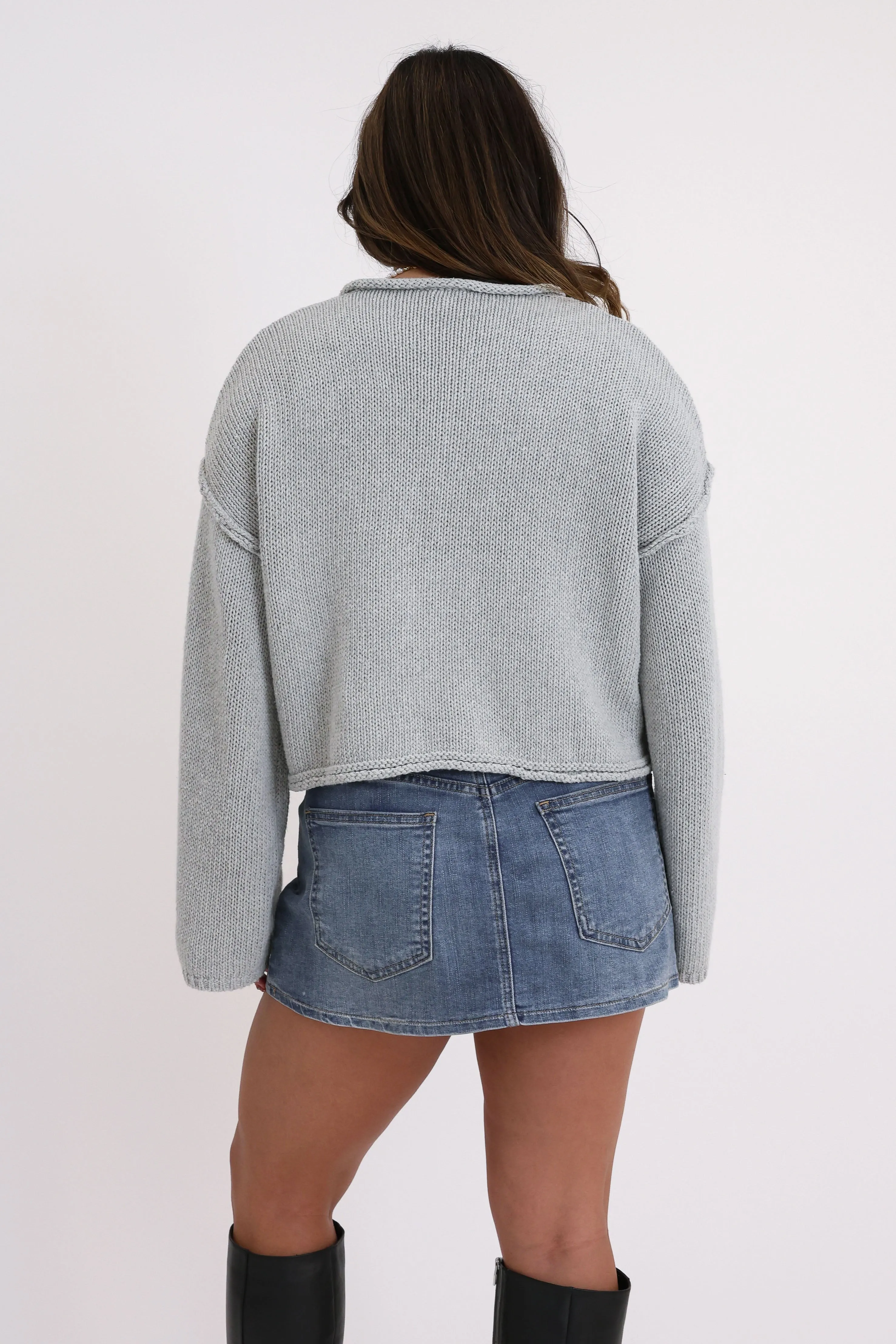 Ginny Cardigan in Grey