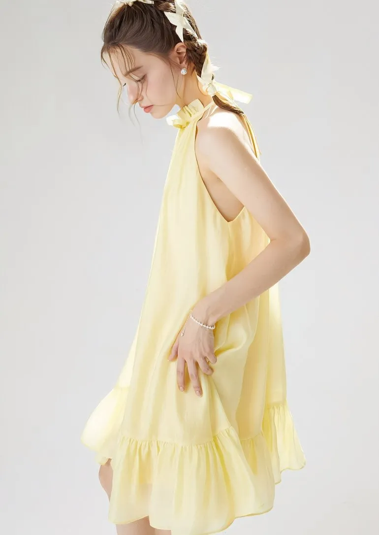 HALTER NECK LIGHT DRESS