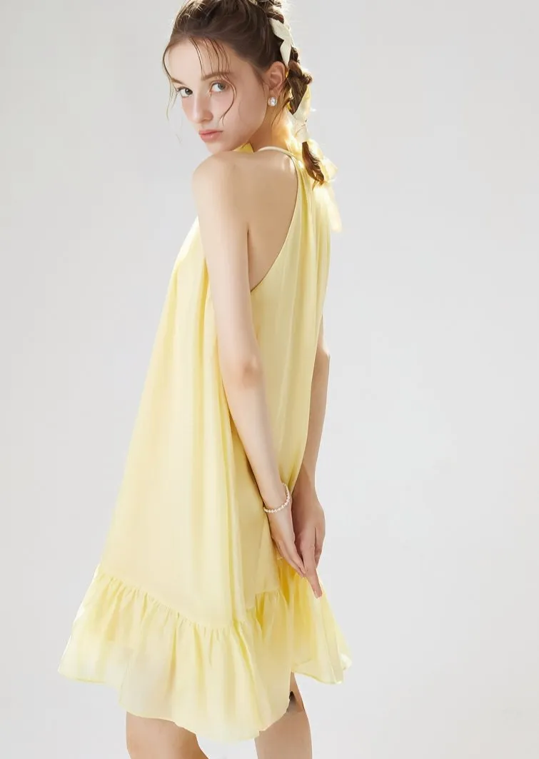 HALTER NECK LIGHT DRESS