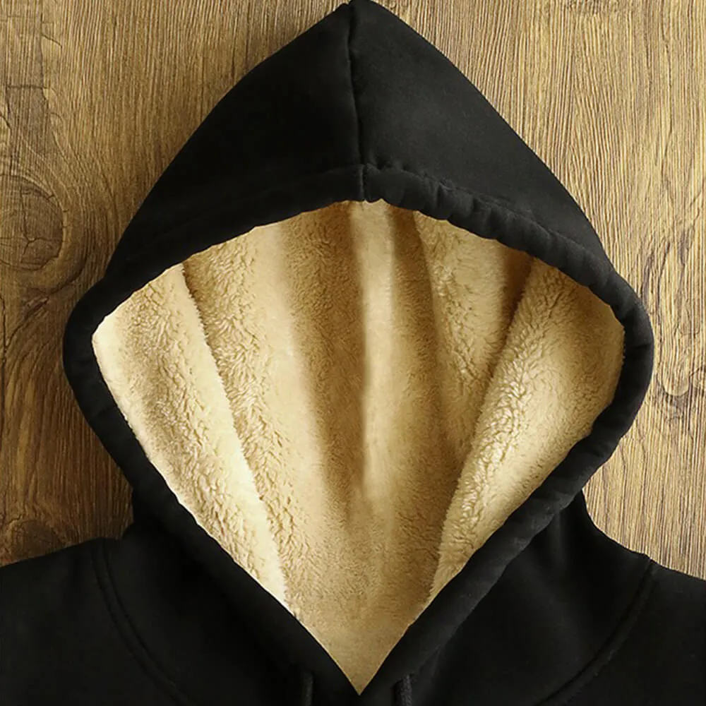 I’m Not A Control Freak Warm Fleece Sherpa Lined Hoodie