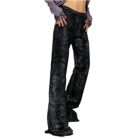 Iridescent Leather Pants (M)