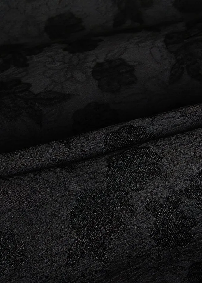 JACQUARD TEXTURE SWING DRESS