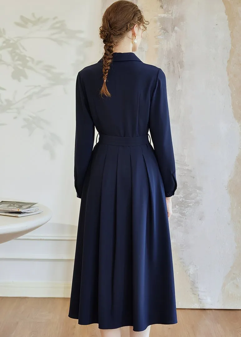 LACE UP SHIRT DRESS