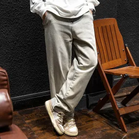 Loose Straight All-match Jeans P0067