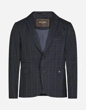 Melvin Snap Blazer - Navy Check