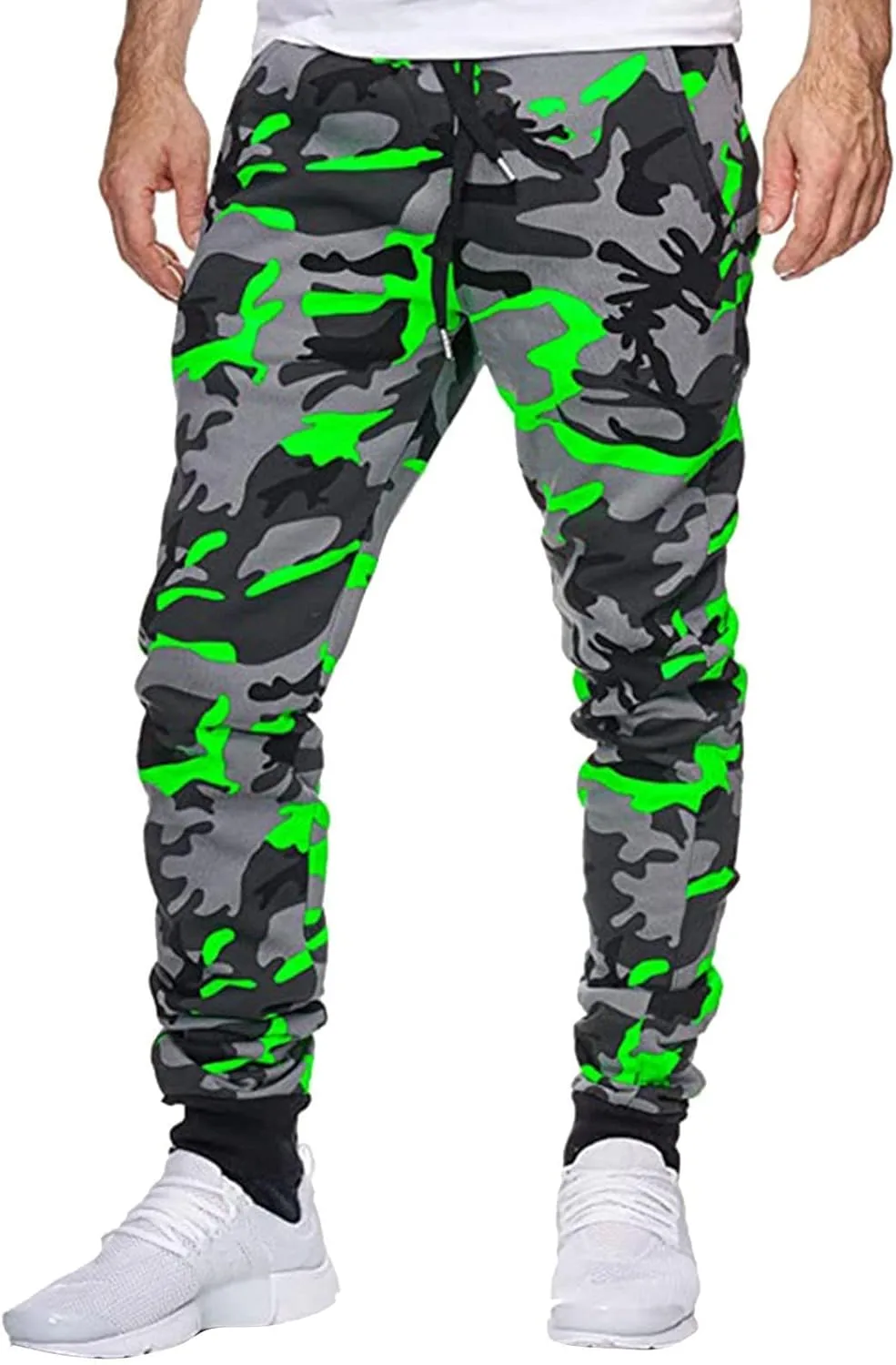 Men's Athletic Running Sports Pants Quick Dry Jogger Sweatpants Lightweight Breathable Workout Joggers Sports Pant