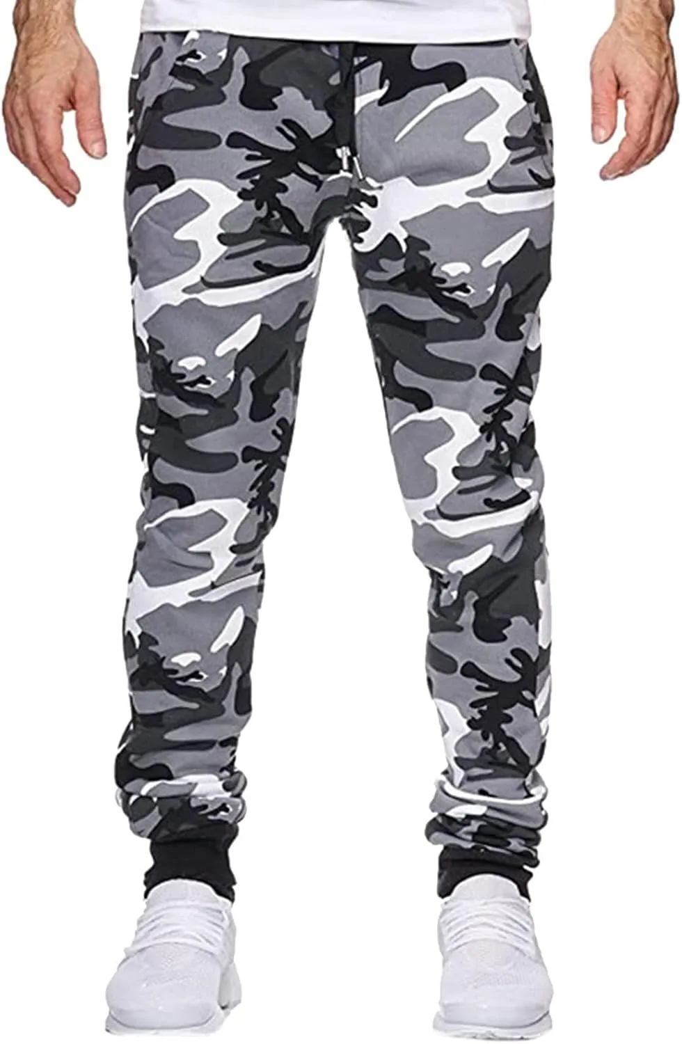 Men's Athletic Running Sports Pants Quick Dry Jogger Sweatpants Lightweight Breathable Workout Joggers Sports Pant