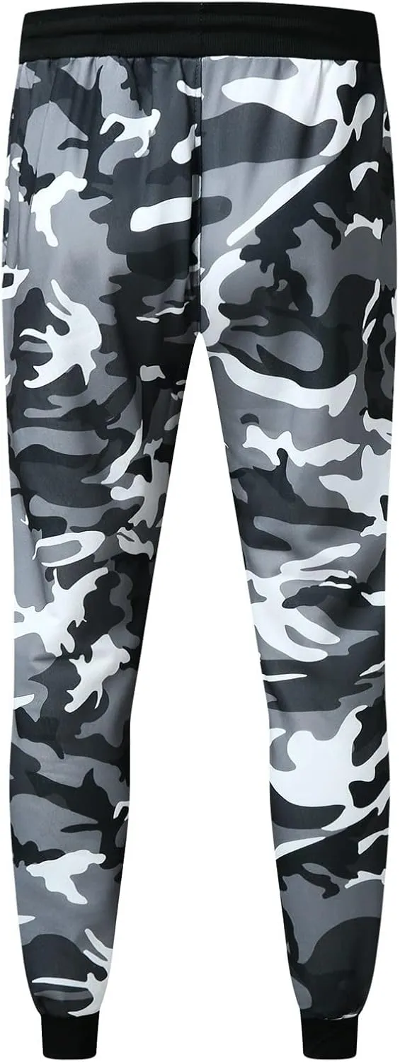 Men's Athletic Running Sports Pants Quick Dry Jogger Sweatpants Lightweight Breathable Workout Joggers Sports Pant