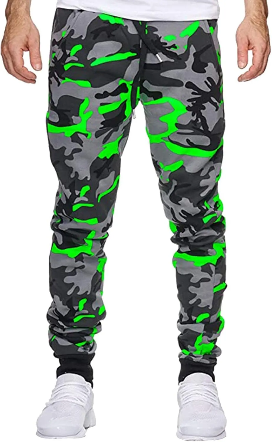 Men's Athletic Running Sports Pants Quick Dry Jogger Sweatpants Lightweight Breathable Workout Joggers Sports Pant