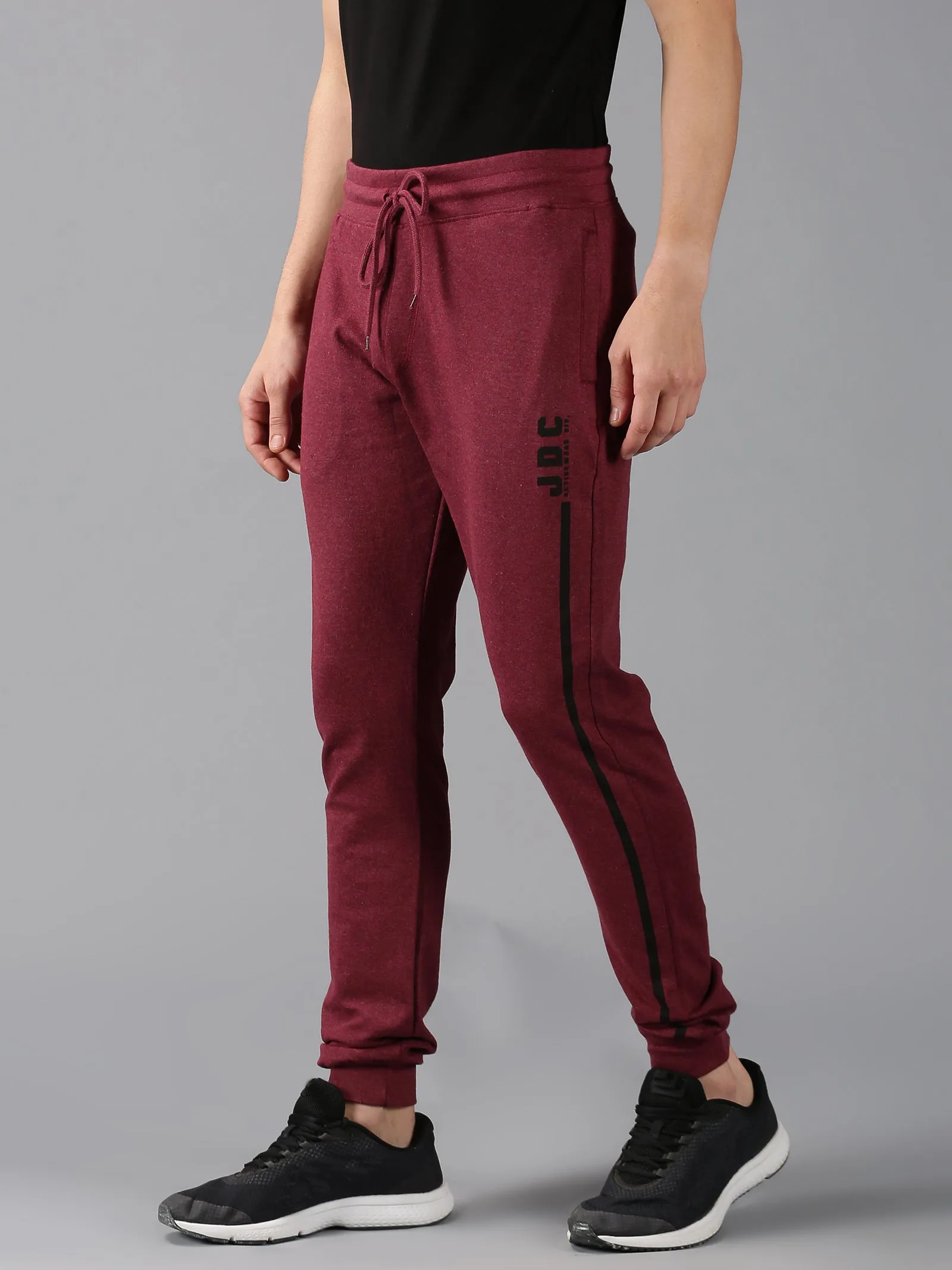 MEN'S RED SLIM FIT JOGGER
