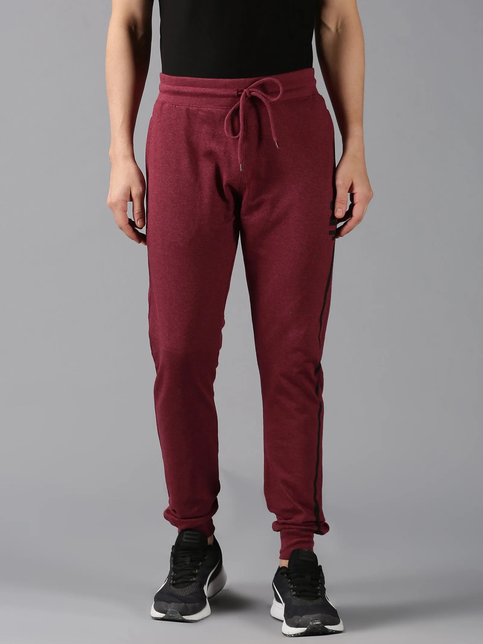 MEN'S RED SLIM FIT JOGGER