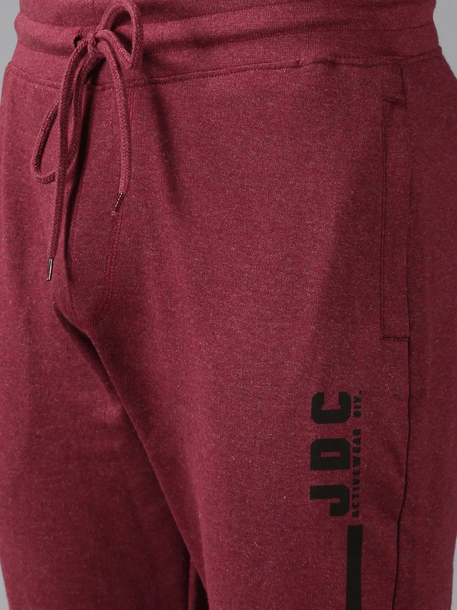MEN'S RED SLIM FIT JOGGER