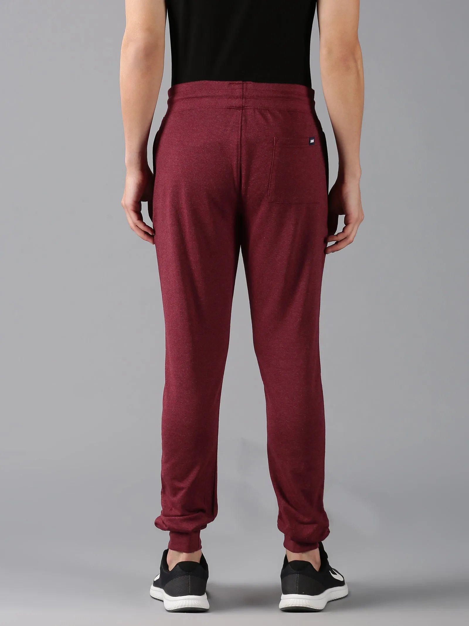 MEN'S RED SLIM FIT JOGGER