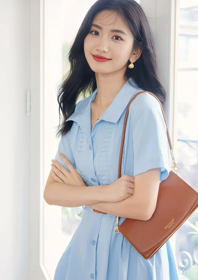 PLEATED DESIGN SHIRT DRESS