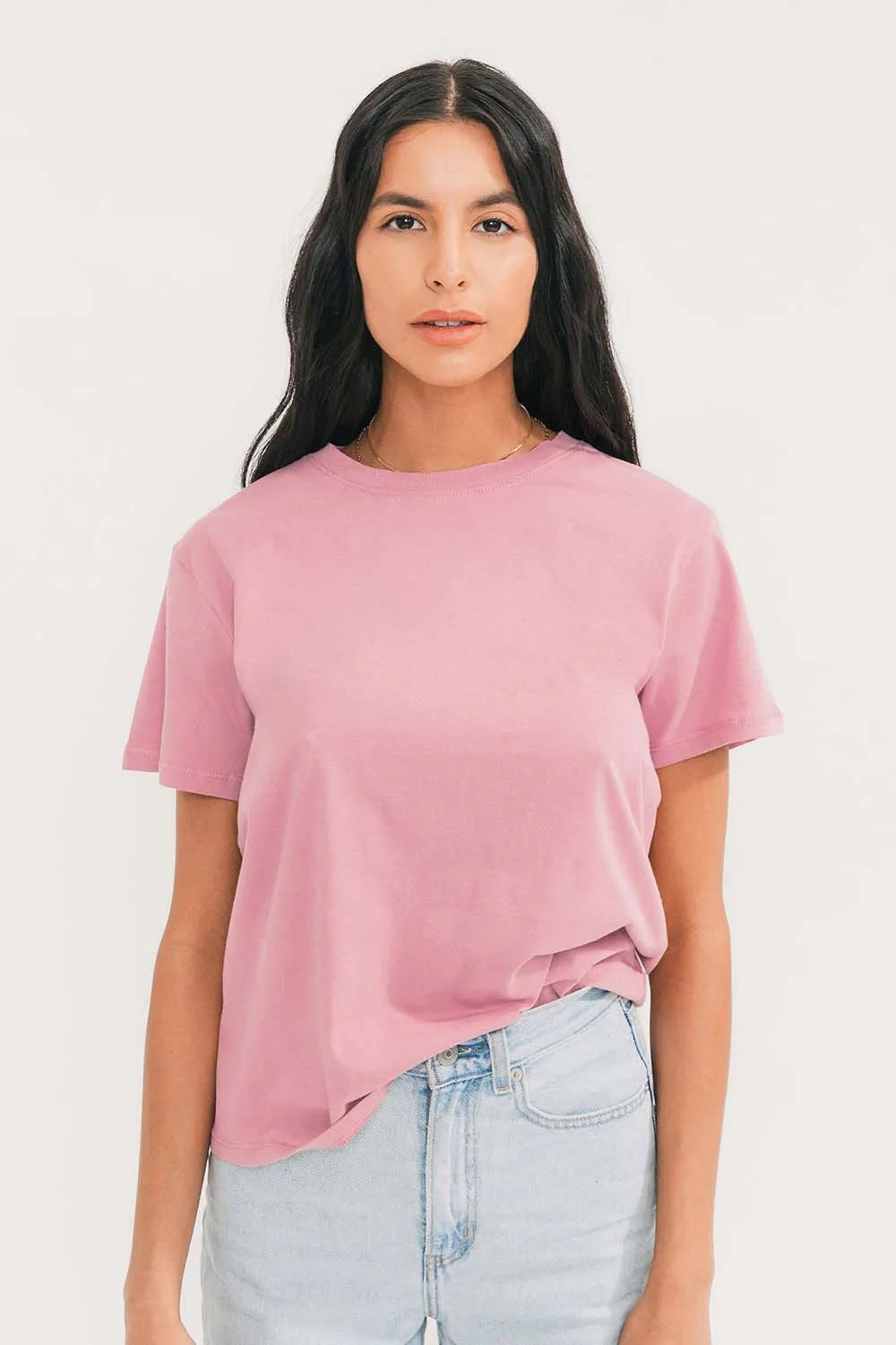 Relaxed Crew Neck T-shirt Bundle (Shasta)