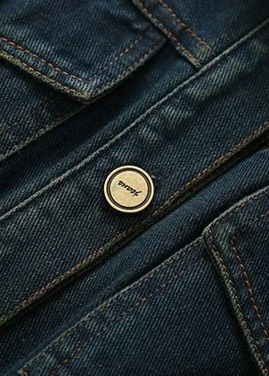 RETRO DENIM A-LINE SHIRT DRESS