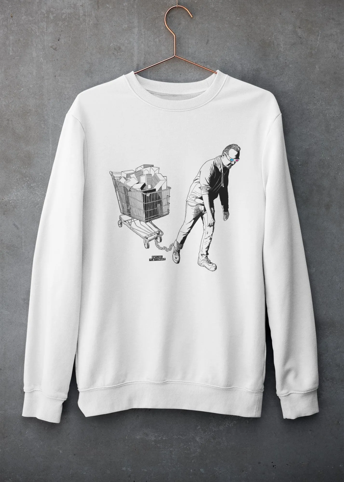 ST!NK - artist RadicalPlayground - Casual Sweatshirt