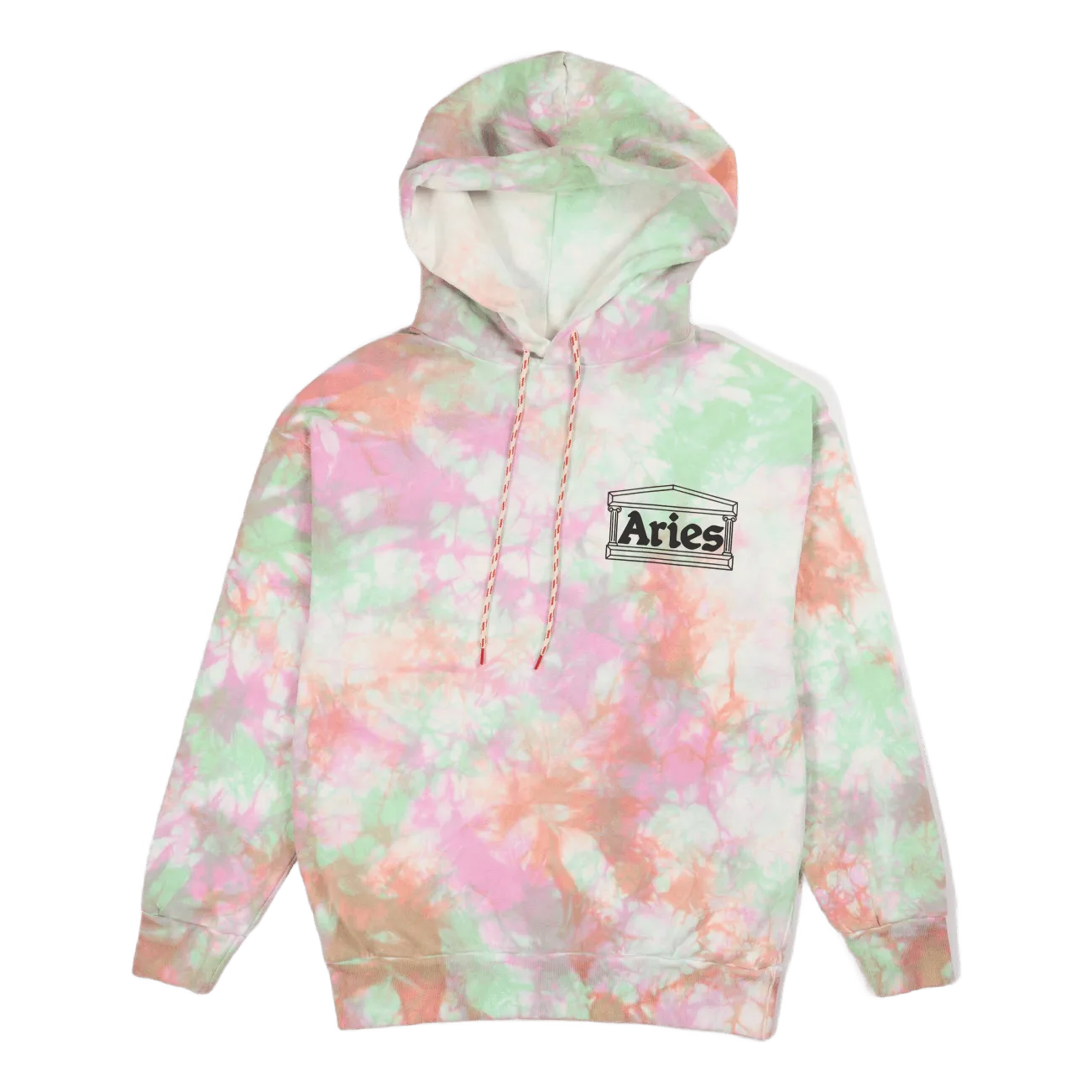 Tie Dye Temple Hoodie Multi
