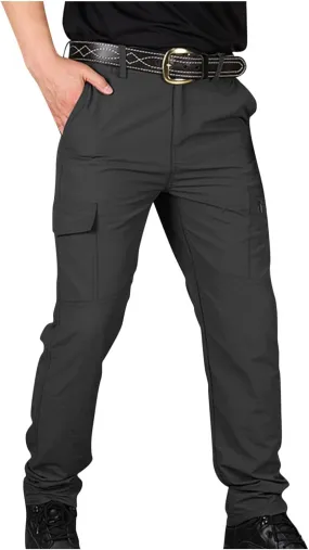 Trousers Pants for Mens Fall Summer Loose Fit Cargo Sport Gym Hiking Trousers Pants Man 2025
