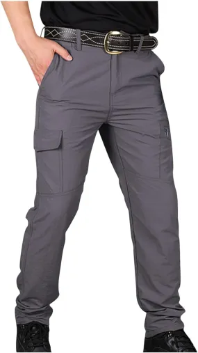 Trousers Pants for Mens Fall Summer Loose Fit Cargo Sport Gym Hiking Trousers Pants Man 2025