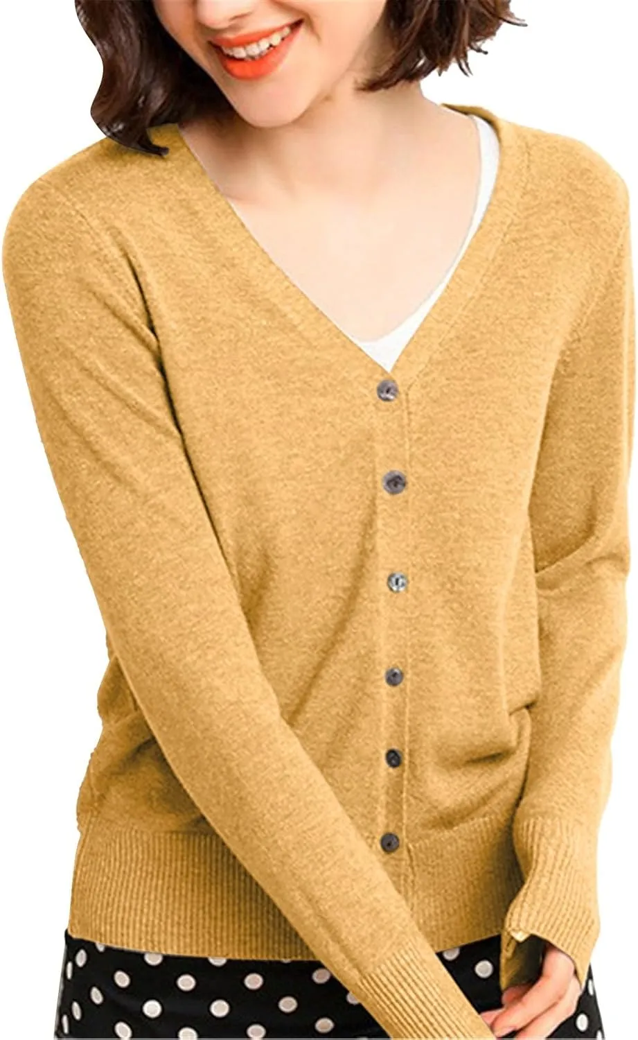 Womens Long Cardigan Sweater Casaul Open Front Button Hoodie Knit Chunky Outwear Winter Soft Warm Clothes Dressy Top