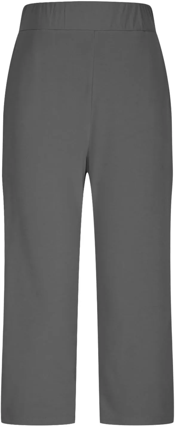 Women's Trendy Yoga Pants Breathable High Waisted Straight Leg Skinny Tight Pants Stretchy Slim-Fit Soft Trousers
