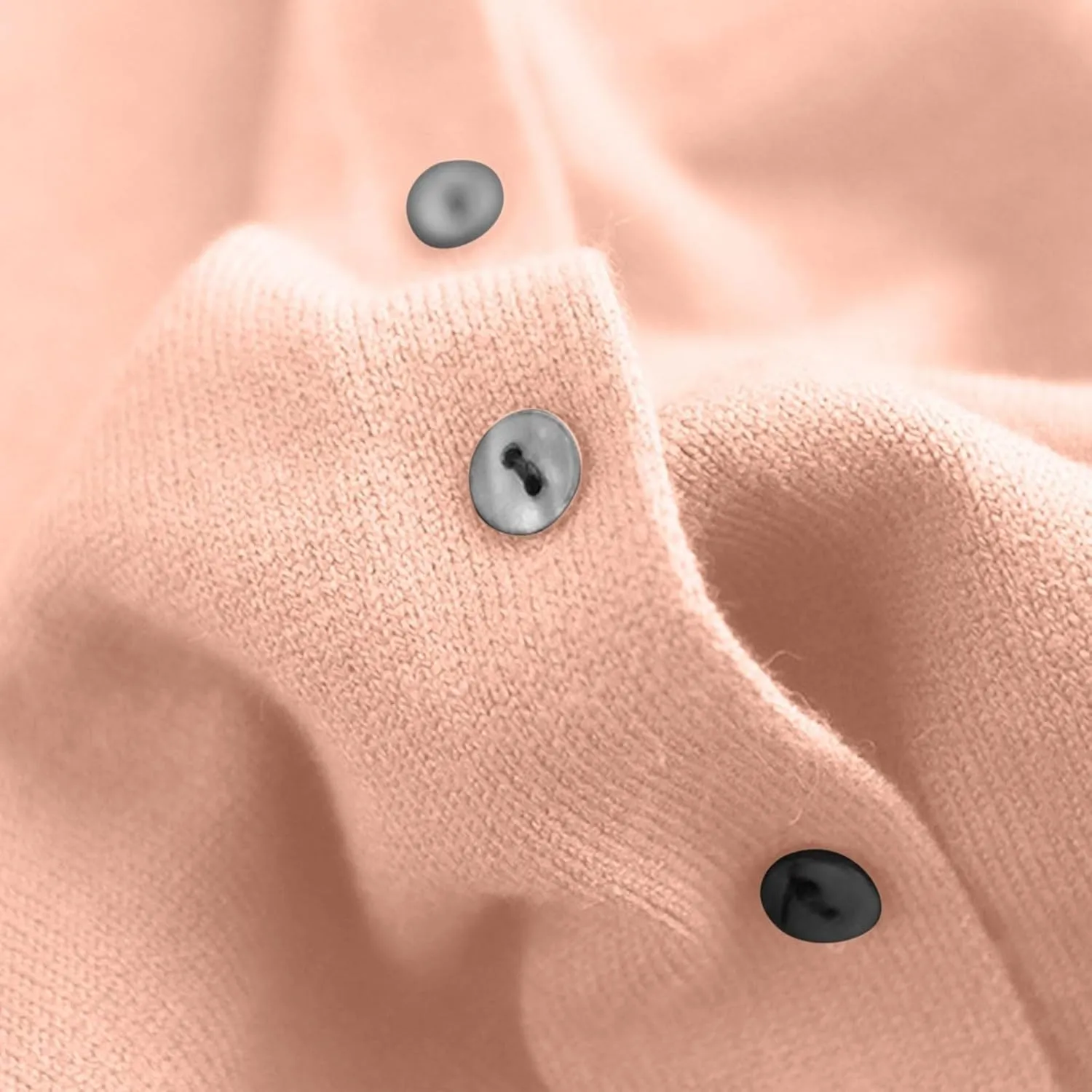 Women's V Neck Long Sleeve Cardigan Sweater Button Loose Soft Knit Sweater 2024 Fall Winter Trendy Tops
